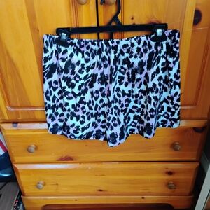 Leopard Print Shorts